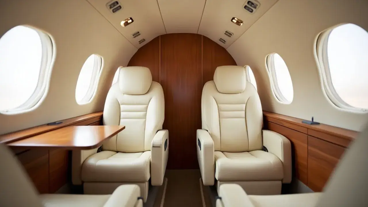 Cabine d'un jet Light