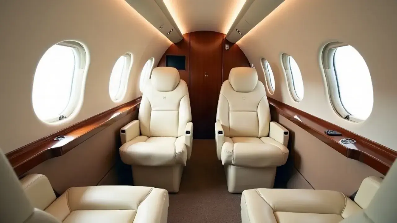 Cabine d'un jet Very Light